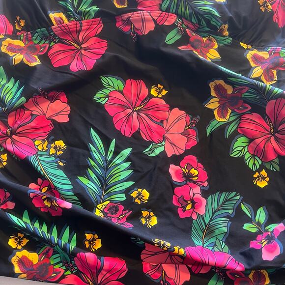 Birdsong TROPIC Underwire Wrap Tankini Swim Top, US 381 Hawaiian Resort Cruise - Picture 2 of 5